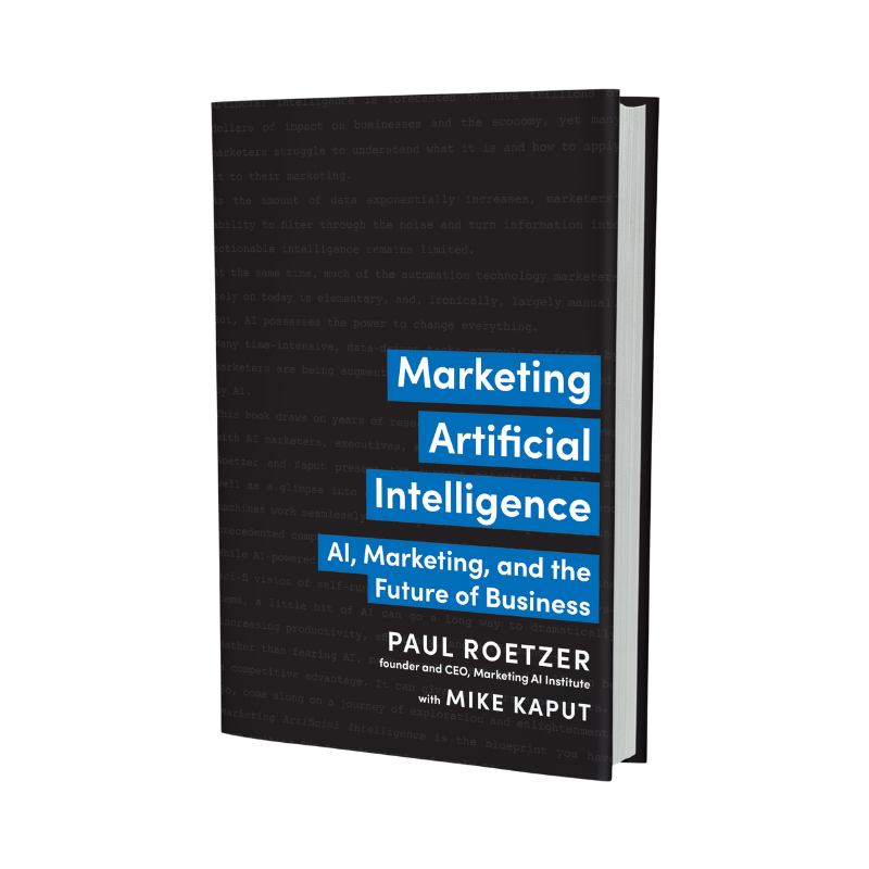 Marketing Artificial Intelligence Book